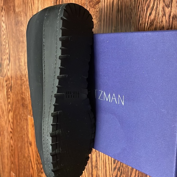 NEW Stuart Weitzman Sofa Black Stretch Pull On Loafer Black.Size 7.Made in Spain - Picture 6 of 14